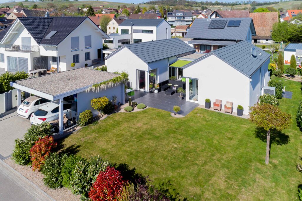 Einfamilienhaus mit besonderem Schnitt