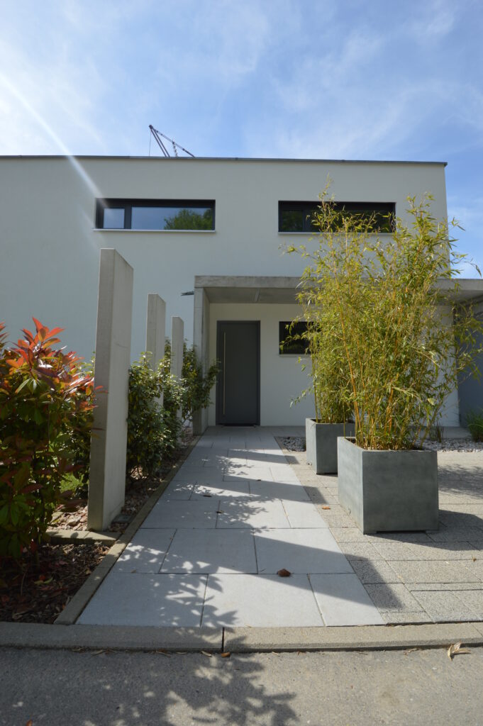 Einfamilienhaus mit Flachdach